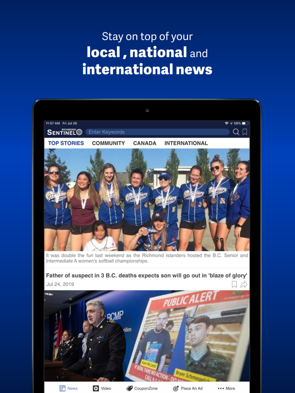 Screenshot #4 pour Richmond Sentinel News