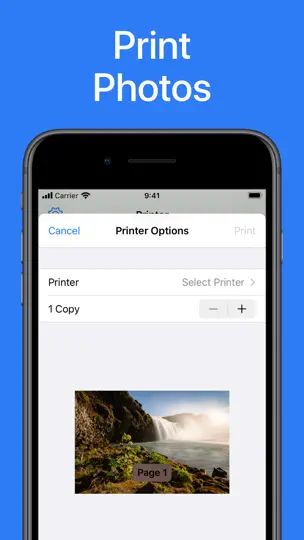 Screenshot von Printer App: Print & Scan PDF auf dem iPhone 3