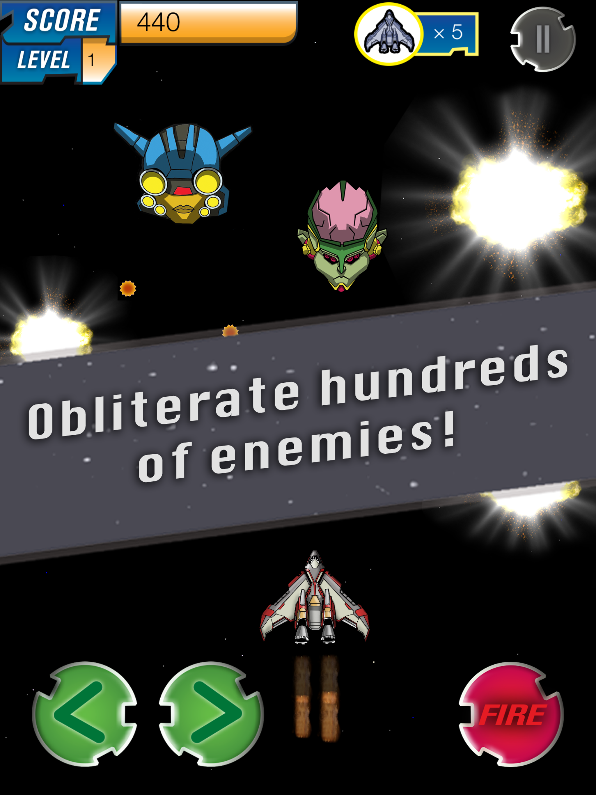 Cosmic Hero - Space Shooter screenshot 5
