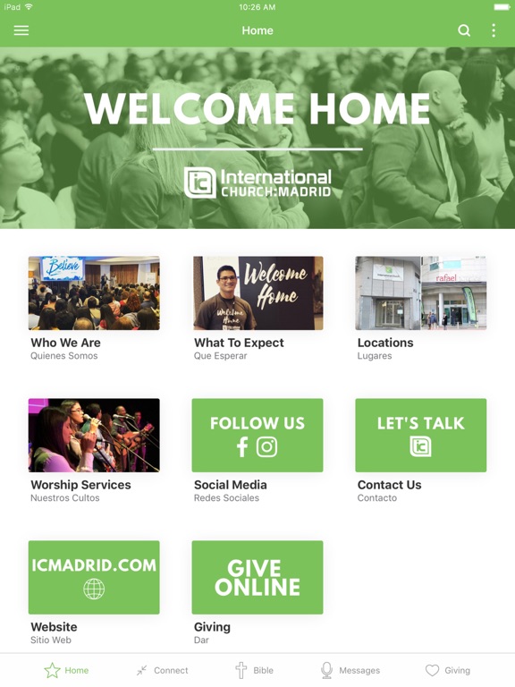 IC:Madrid iPad screenshot 1 - Education app