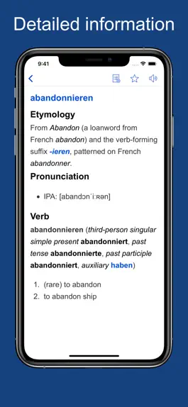 Game screenshot German Etymology Dictionary apk