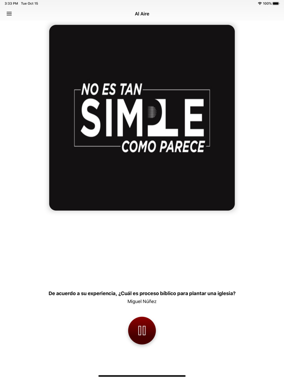 Radio Faro de Gracia iPad screenshot 1 - Music app