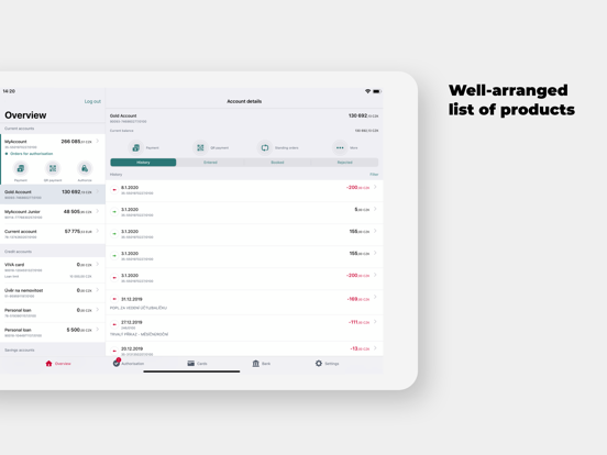 Screenshot #6 pour KB Mobilní banka Business