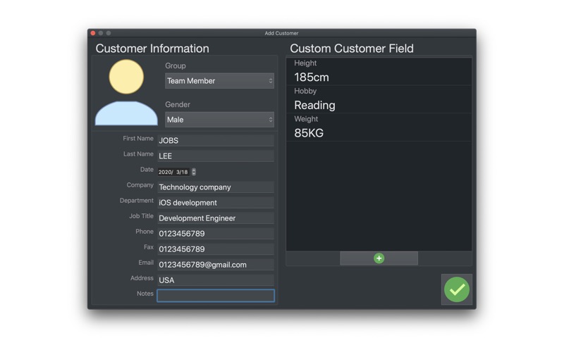 Screenshot #2 pour Cahier client - Todo et notes