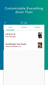 quickreader lite iphone bildschirmfoto 3