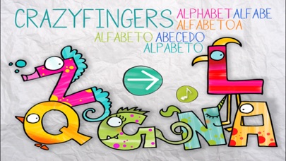 Screenshot #1 pour ABC Crazyfingers Alphabet
