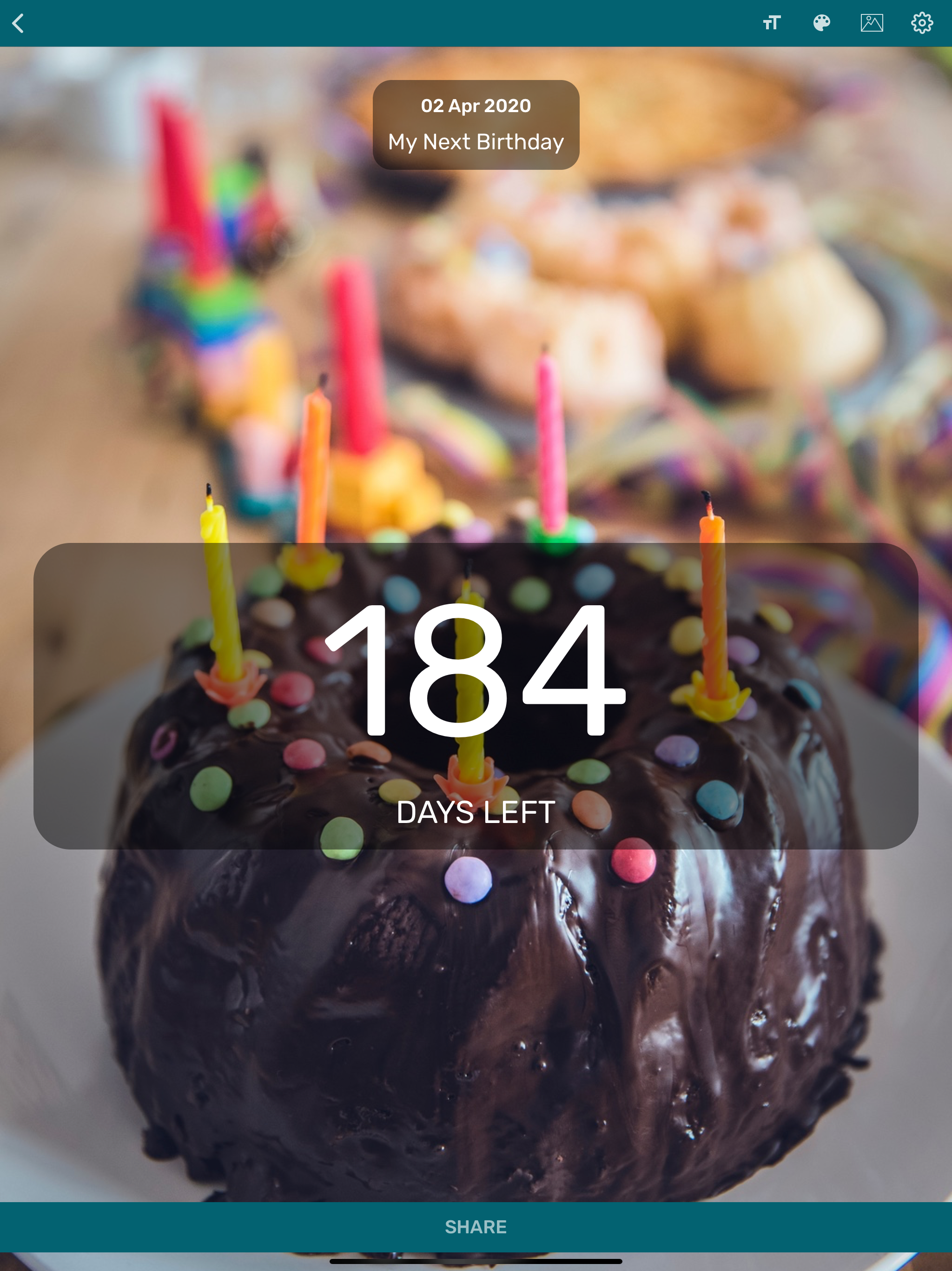 Countdown App - Day Counter