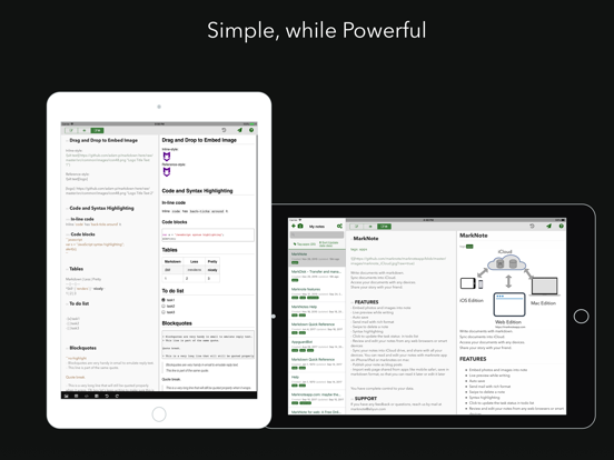 Screenshot #5 pour MarkNote - Markdown Note