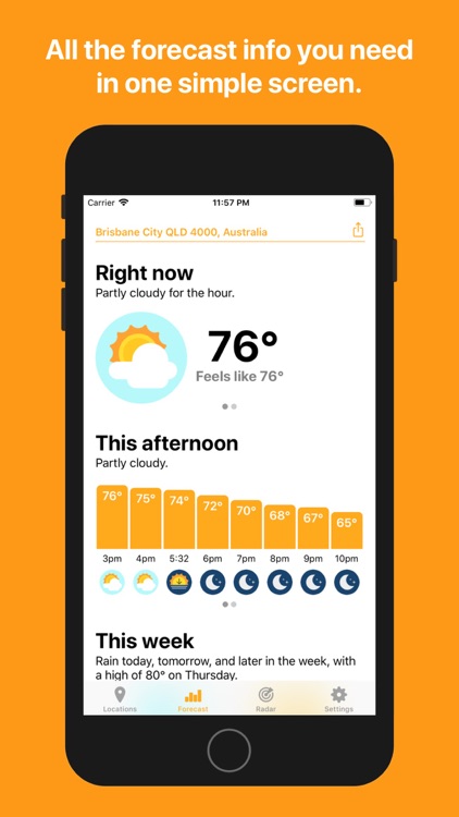 Hello Weather screenshot-0