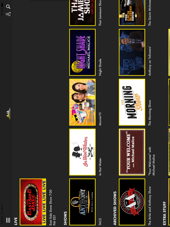 Compound Media iPad screenshot 2 - Entertainment app