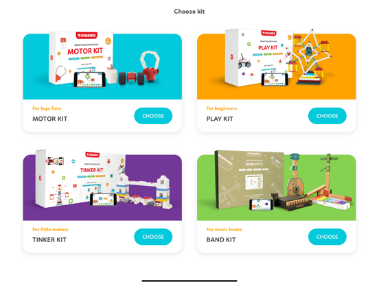 Tinkamo iPad screenshot 1 - Education app