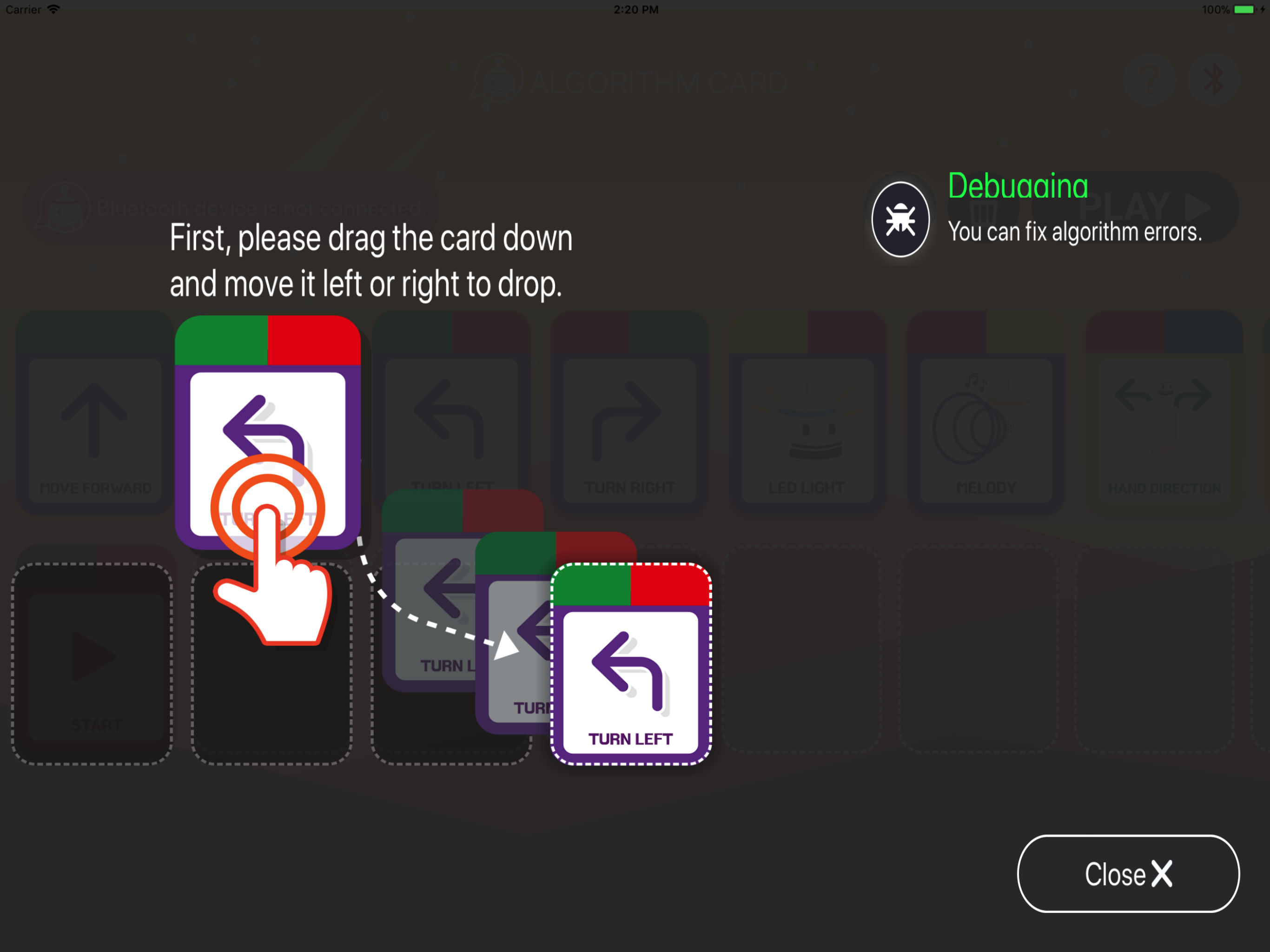 Truebot ColorCard