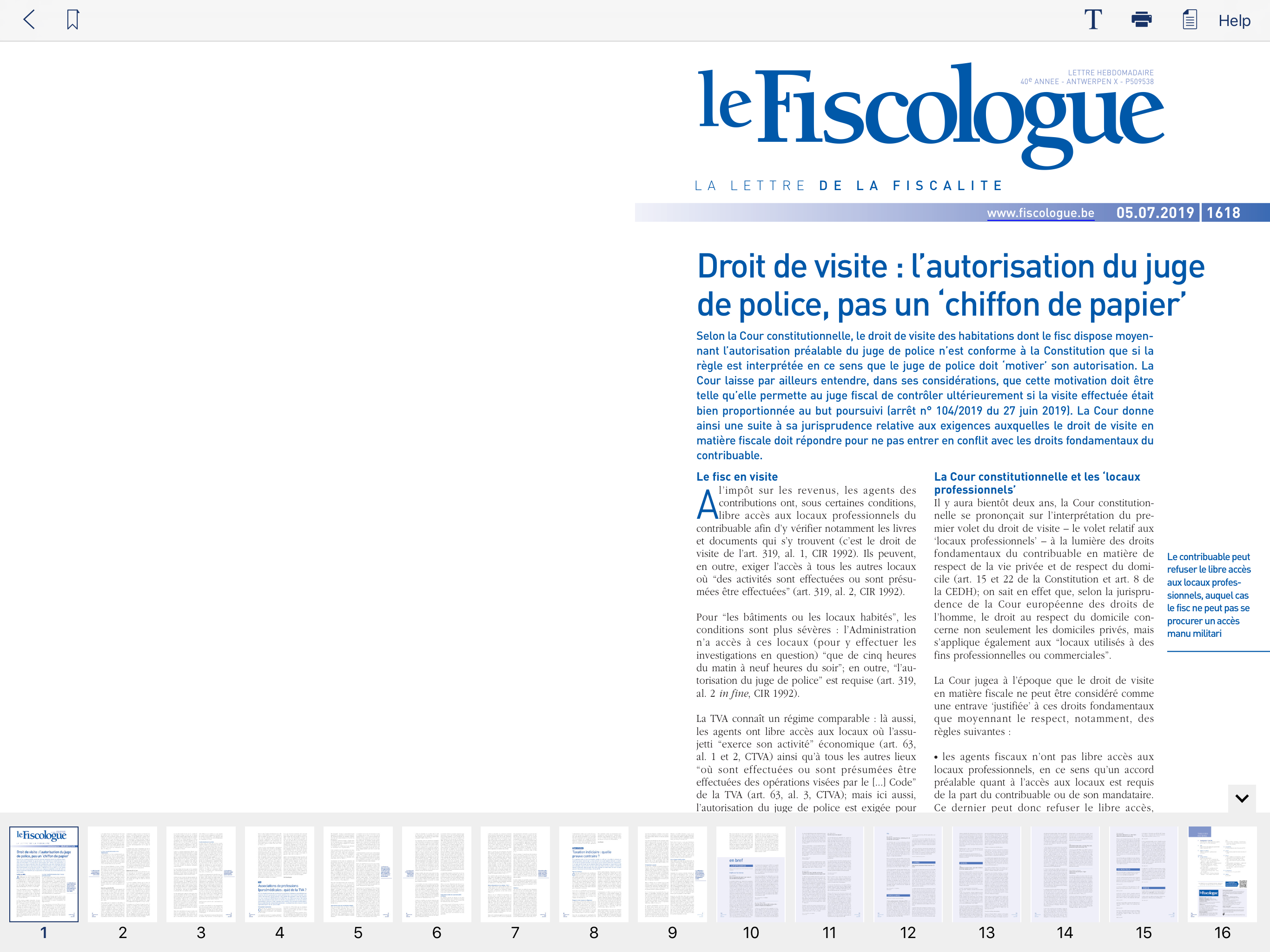 Le Fiscologue screenshot 3