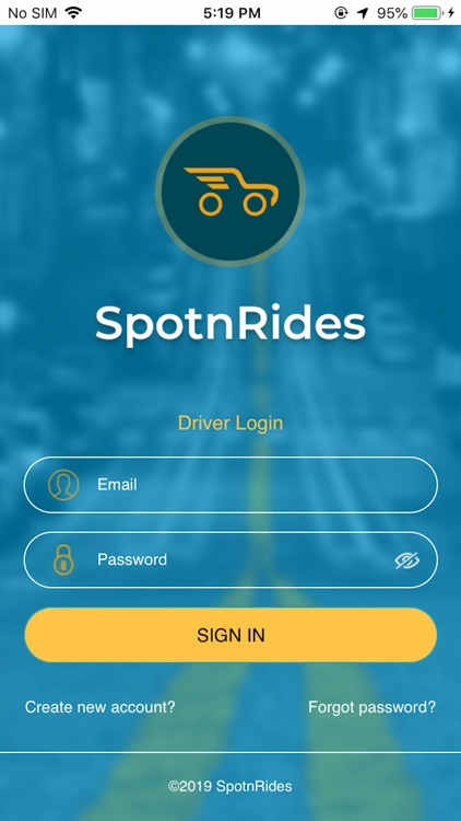 SpotnRides - Driver