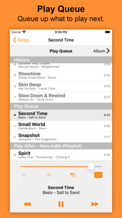 ClassicPod Music Player screenshot 4