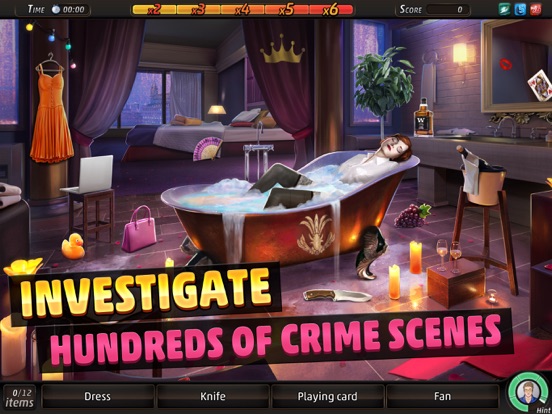 Criminal Case: Save the World! iPad app afbeelding 1