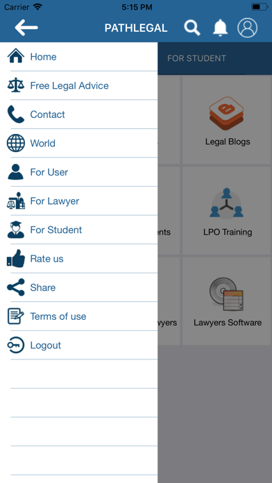 Screenshot 2 of PathLegal App