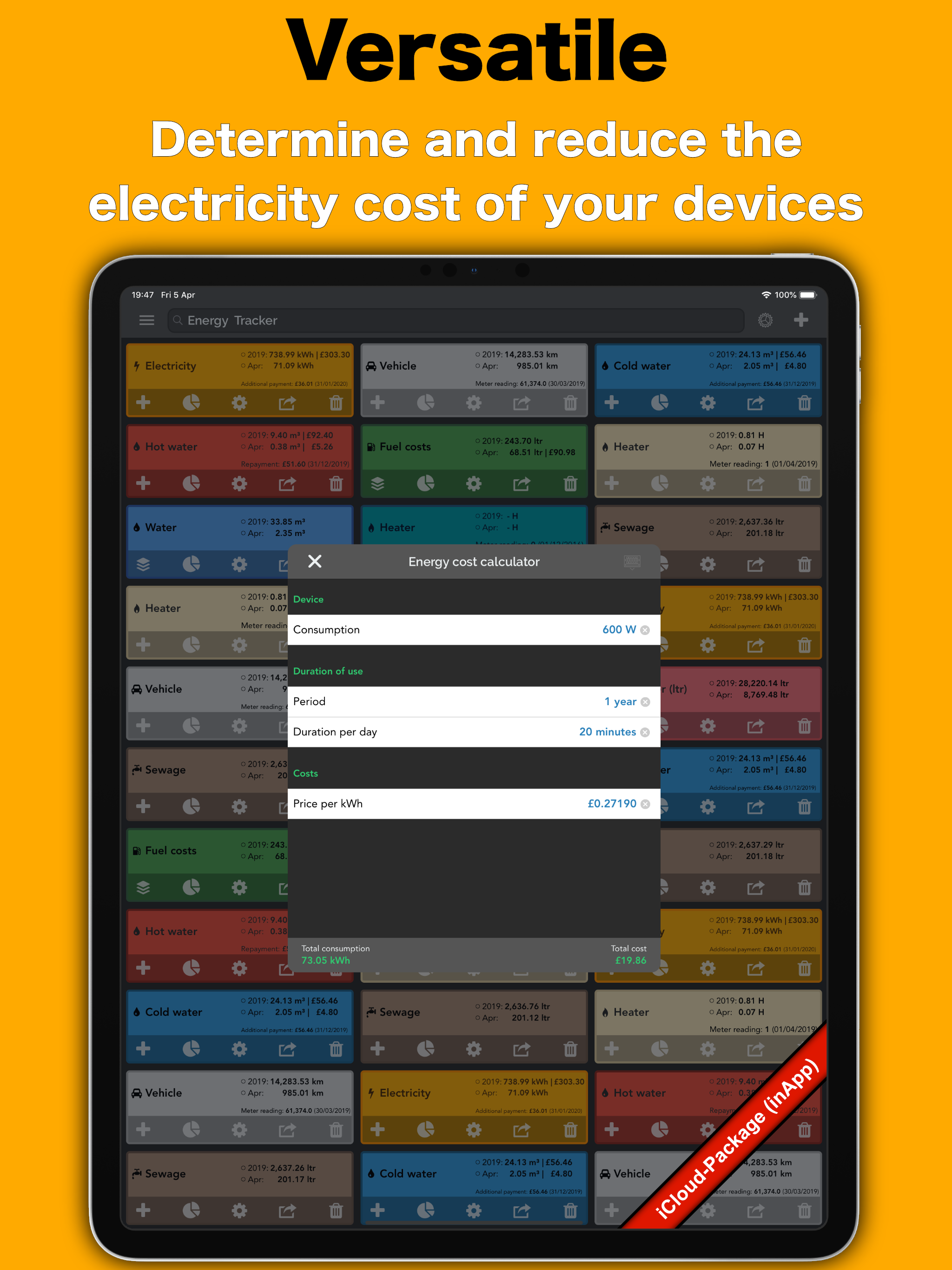 Energy Tracker