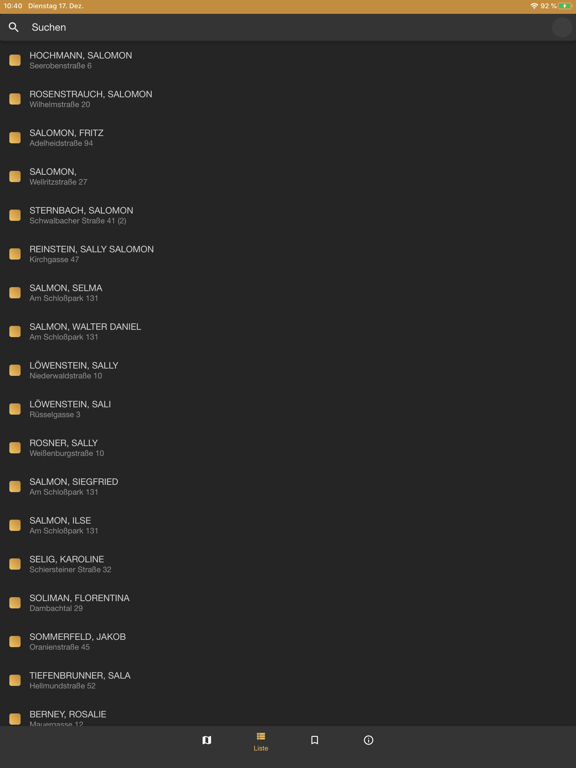 Screenshot #6 pour Stolpersteine in Wiesbaden