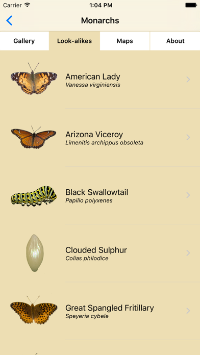 Monarch SOS iPhone screenshot 4 - Education app