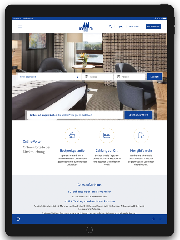 Screenshot #4 pour Maritim Hotels App