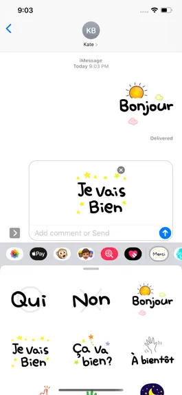 Game screenshot Pretty letter for French apk