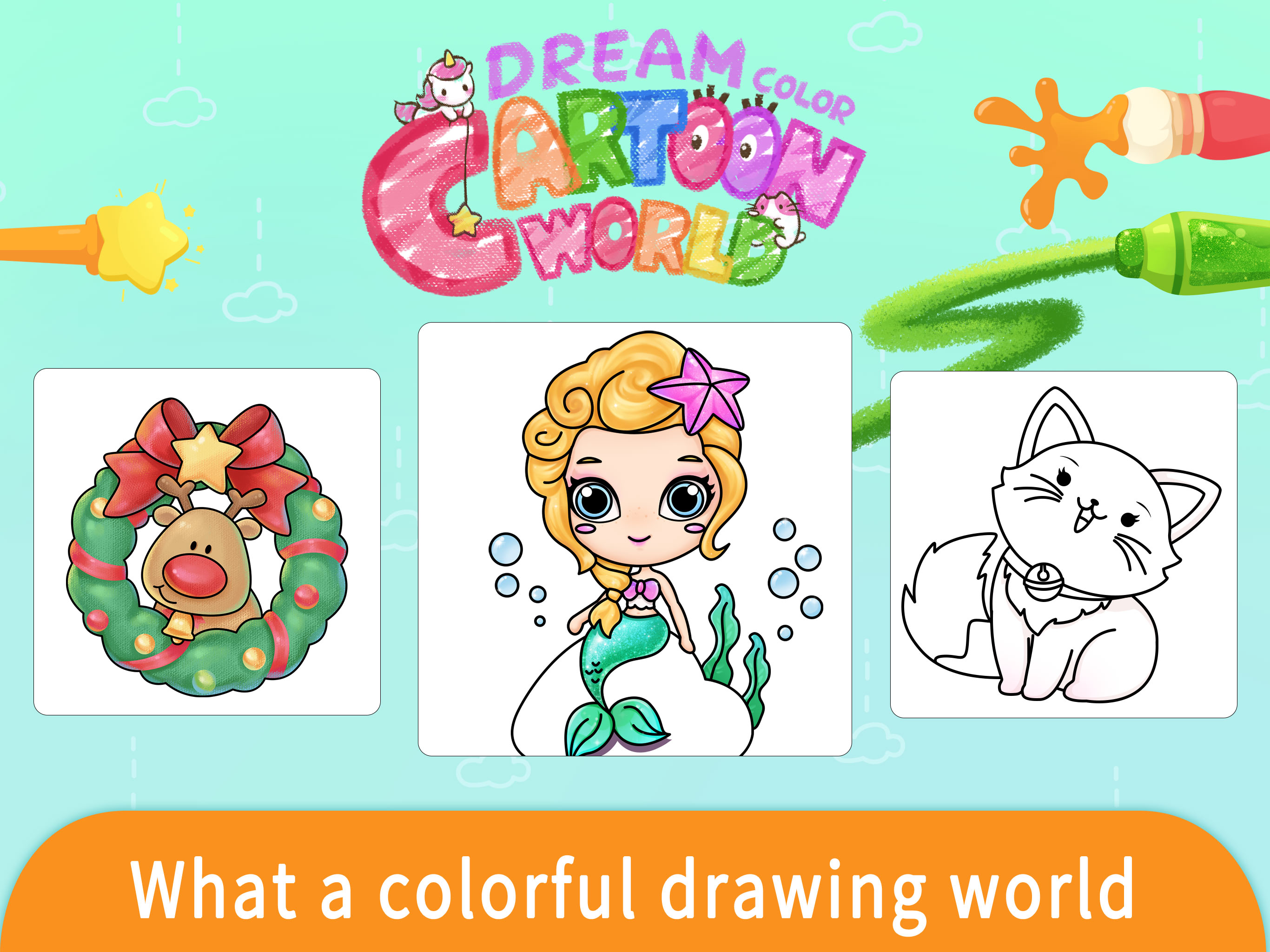 Animated Coloring World