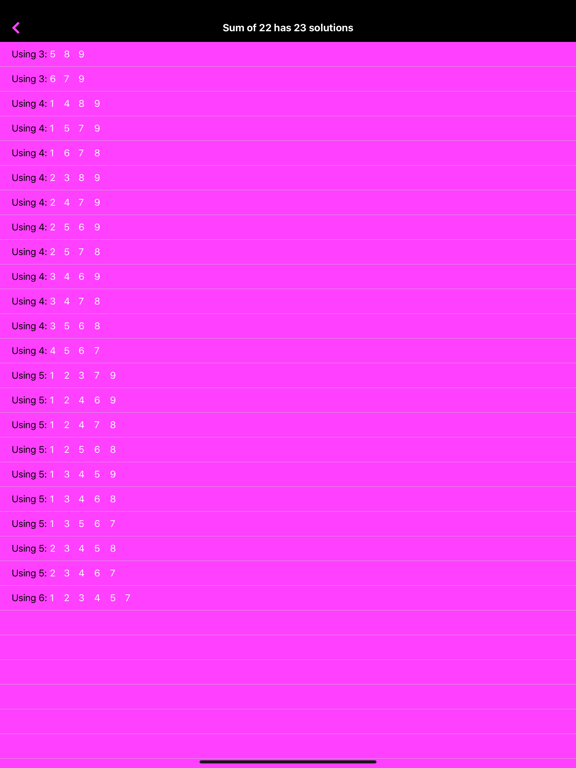 Screenshot #5 pour KakuroHelpers