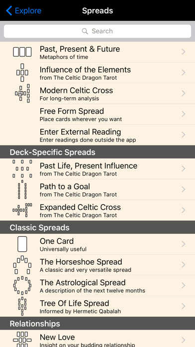 Screenshot #3 pour The Celtic Dragon Tarot