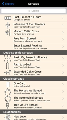 The Celtic Dragon Tarot screenshot 3