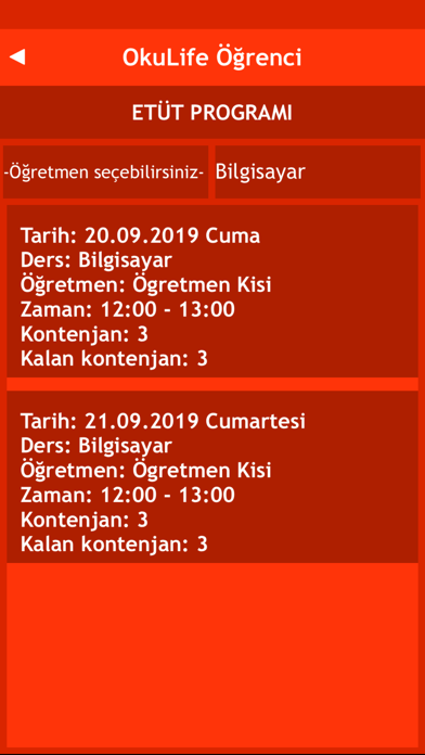 OkuLife Öğrenci screenshot 3