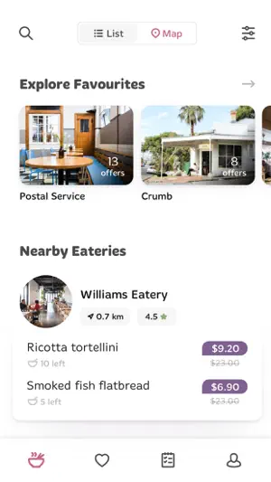 Foodprint screenshot 1