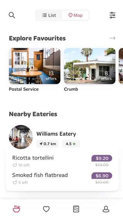 Foodprint Screenshot