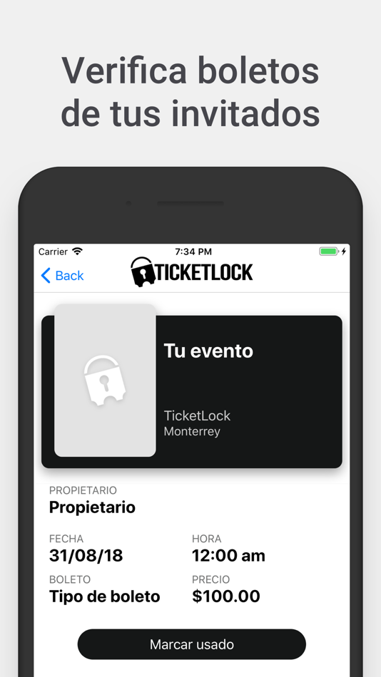#3. TicketLock Checador (iOS) 由: Arema Produccion Y Servicios, S.A. de C.V.
