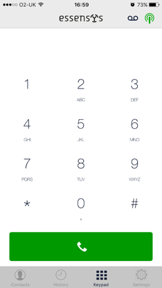 essensys Softphone (US) screenshot 2