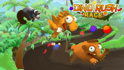 Screenshot #1 pour Dino Rush Race