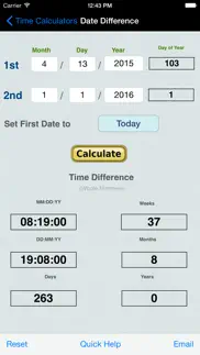 time calculator+ iphone screenshot 4
