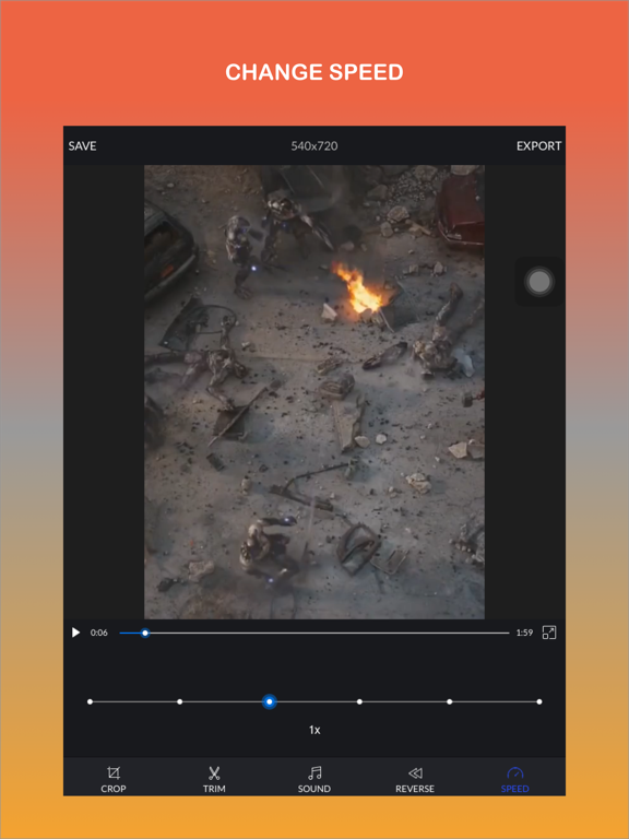 GIF Maker- Make GIF from video iPad screenshot 4 - Photo & Video app
