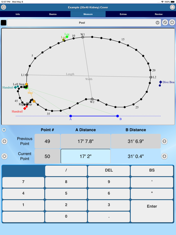 AB My Pool iPad screenshot 1 - Utilities app