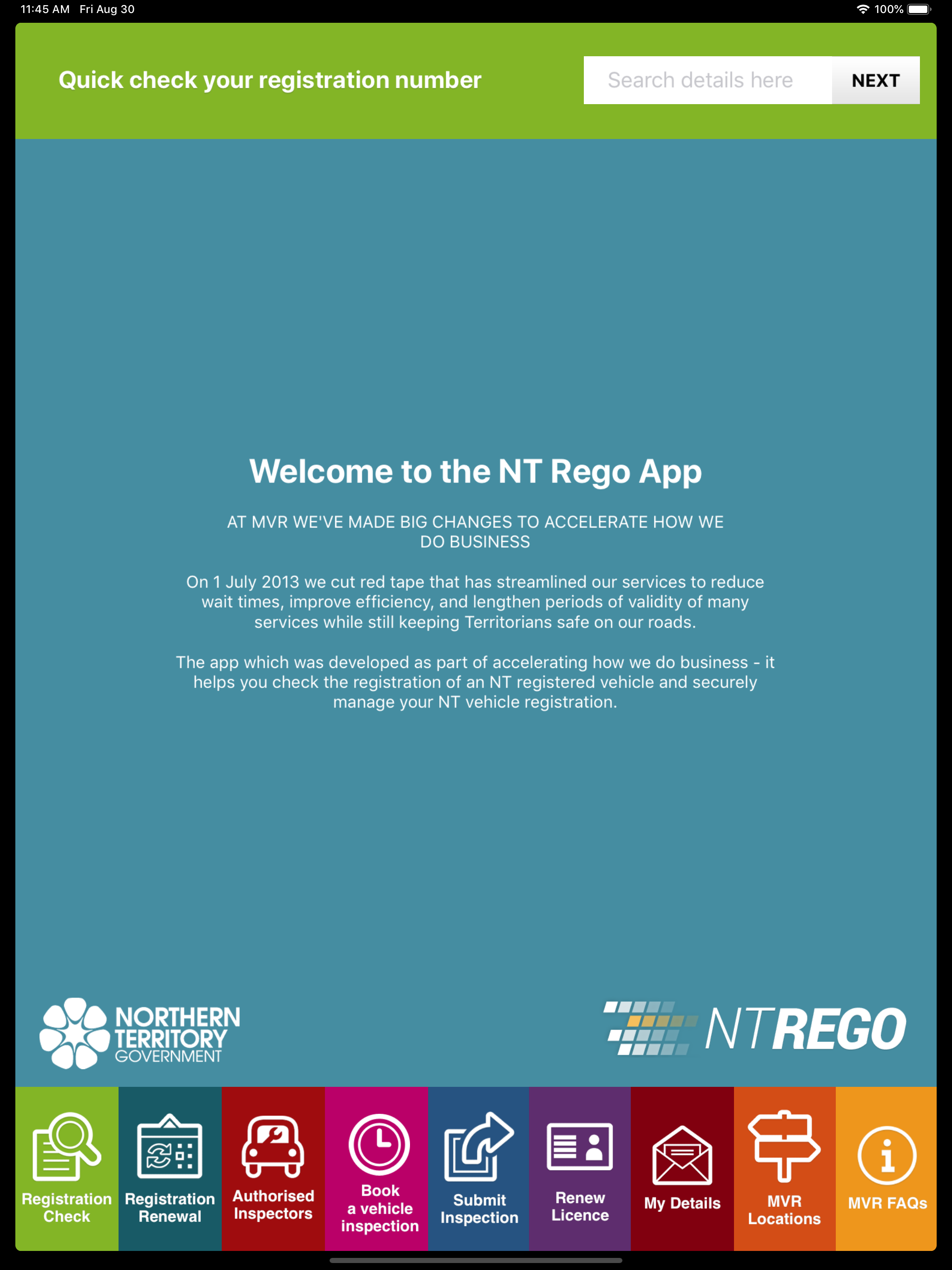 NT Rego