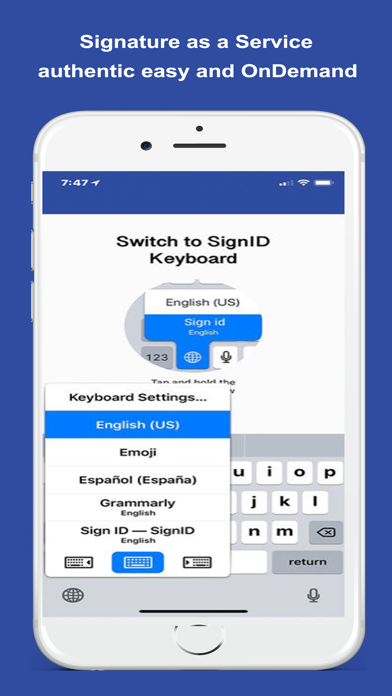 SignID Signature Keyboard screenshot 4