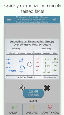 Game screenshot MCAT Organic Chem Cram Cards mod apk