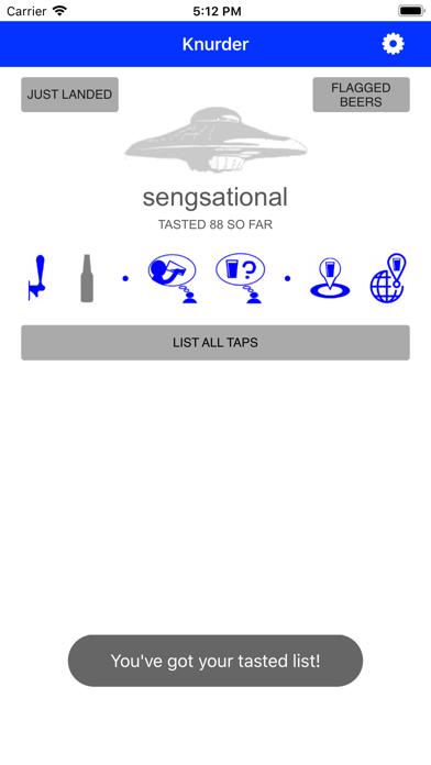 Knurder Beerknurd UFO Club App Screenshot