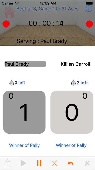 Screenshot #2 pour Handball Scoreboard