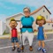 The Virtual Granny Life Simulator 2022 is a new wholesome and lovely grandparents experience game that features a wholesome grandmother that looks after his grandchildren when their parents are away from home at work in the Happy Family virtual house simulator