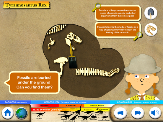Screenshot #6 pour Dinosaur & Fossils for kids