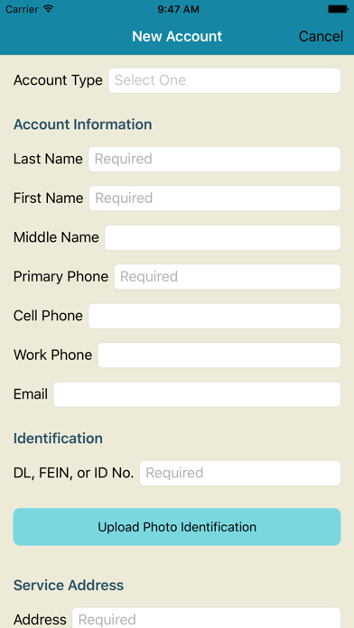 How to cancel & delete LCU Service Request from iphone & ipad 2