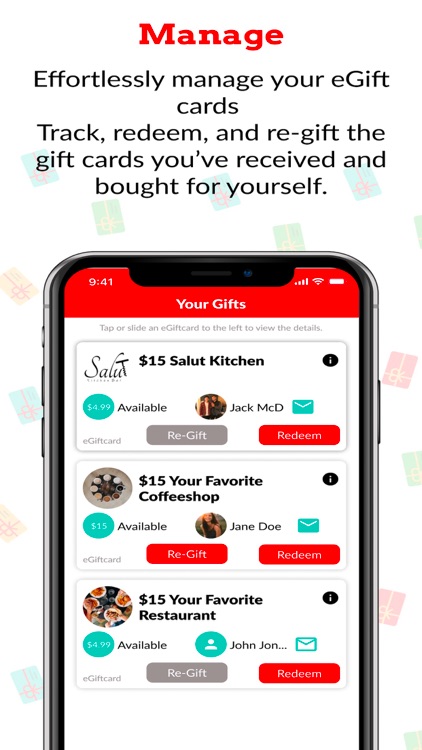 Gift3r App screenshot-3