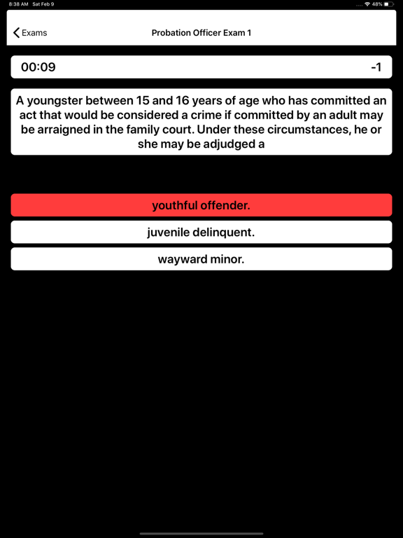 Screenshot #6 pour Probation Officer Exam Prep