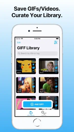 GIFF: Download GIF/Videos screenshot 1
